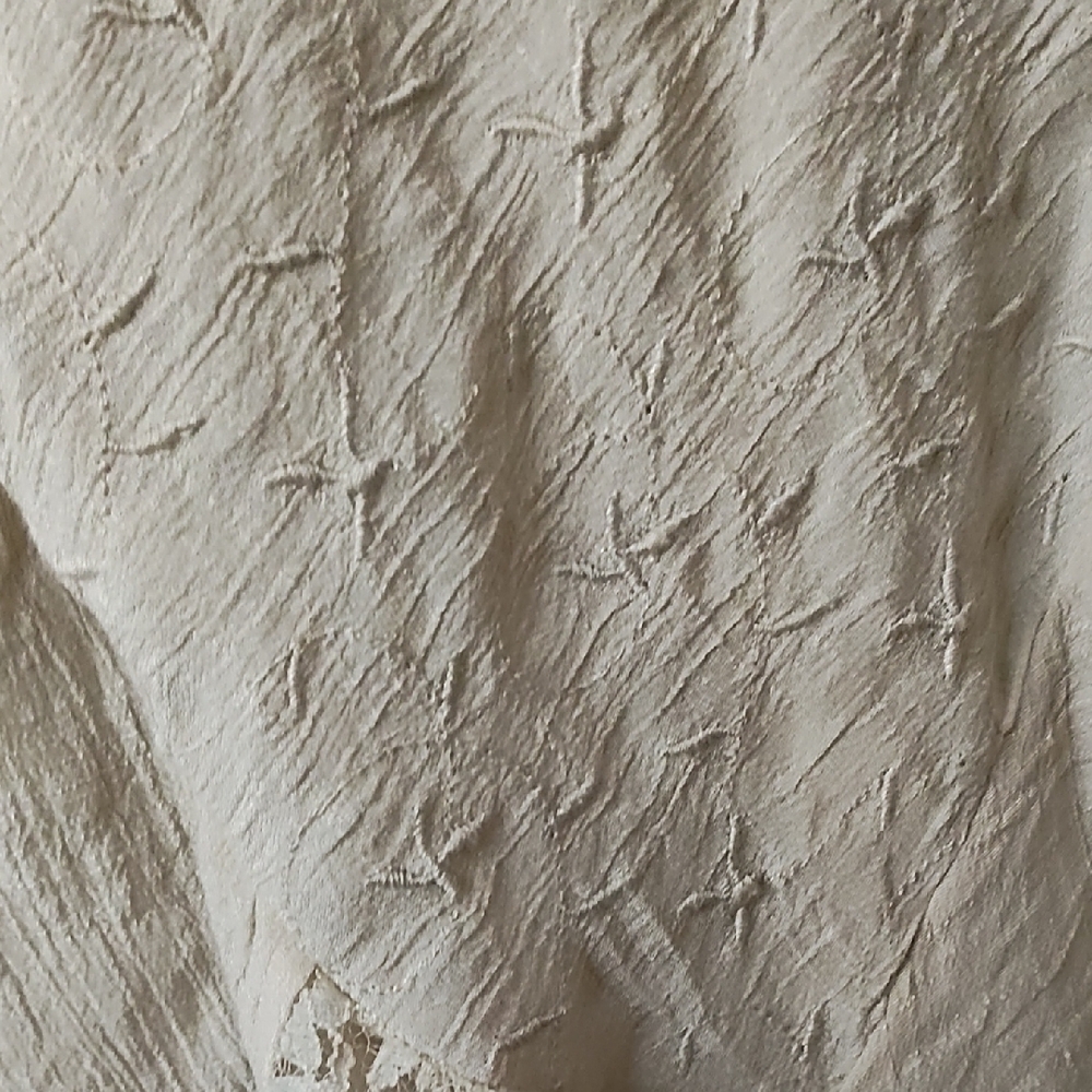 Krazy‎ Kat Cream Smocked Midi Skirt - Picture 3 of 11